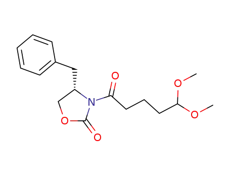 2-Oxazolidinone, 3-(5,5-dimethoxy-1-oxopentyl)-4-(phenylmethyl)-, (S)-