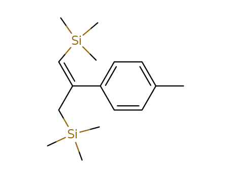Silane, [2-(4-methylphenyl)-1-propene-1,3-diyl]bis[trimethyl-, (E)-