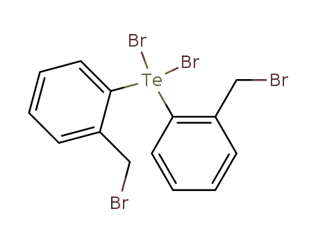 bis(2-bromomethylphenyl)tellurium dibromide