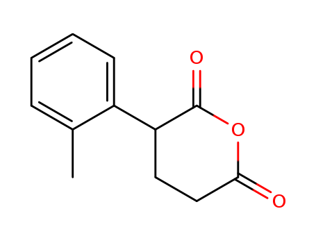 3-(2-methylphenyl)oxane-2,6-dione cas  1136-23-8