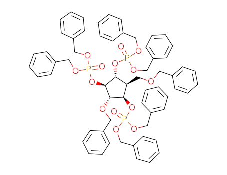 Phosphoric acid dibenzyl ester (1R,2S,3R,4R,5S)-2-benzyloxy-5-benzyloxymethyl-3,4-bis-(bis-benzyloxy-phosphoryloxy)-cyclopentyl ester