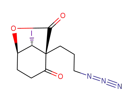 (2R,3R,4R)-1-Oxo-2-(3-azidopropyl)-3-iodocyclohexane-2,4-carbolactone