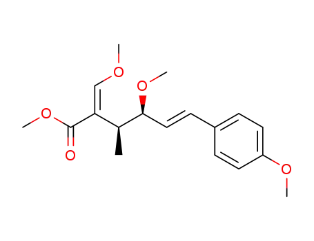 methyl (E,2E,3S,4S)-4-methoxy-2-(methoxymethylidene)-6-(4-methoxyphenyl)-3-methylhex-5-enoate