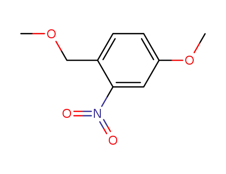 Molecular Structure of 179104-52-0 (4-Methoxy-2-nitrobenzyl methyl ether)