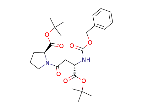 L-Proline, 1-[N-[(phenylmethoxy)carbonyl]-L-b-aspartyl]-,
bis(1,1-dimethylethyl) ester
