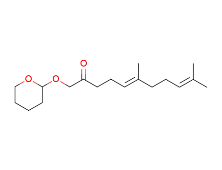 (5E)-1-(tetrahydro-2-pyranyloxy)-6,10-dimethyl-5,9-undecadien-2-one