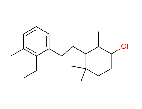 Cyclohexanol, 3-[2-(2-ethyl-3-methylphenyl)ethyl]-2,4,4-trimethyl-