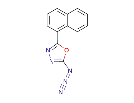 2-Azido-5-(naphthalen-1-yl)-1,3,4-oxadiazole