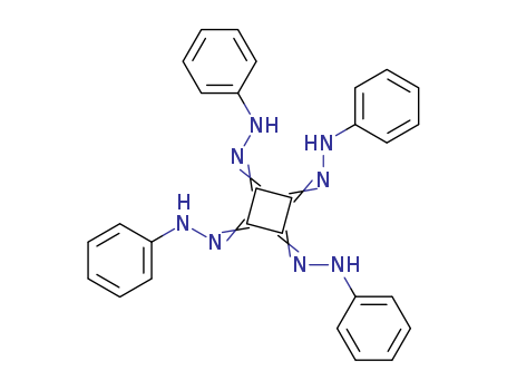Cyclobutanetetrone, tetrakis(phenylhydrazone)