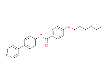 4-(4'-pyridyl)phenyl 4''-n-hexyloxybenzoate