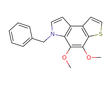 6-Benzyl-4,5-dimethoxy-6H-thieno[3,2-e]indole
