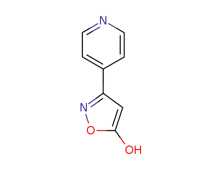 Molecular Structure of 89819-63-6 (5-Isoxazolol,3-(4-pyridinyl)-(9CI))