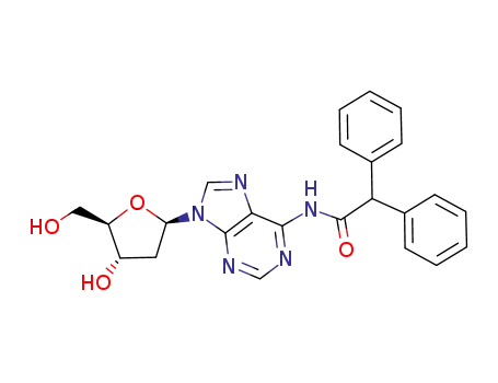 Adenosine, 2'-deoxy-N-(diphenylacetyl)-