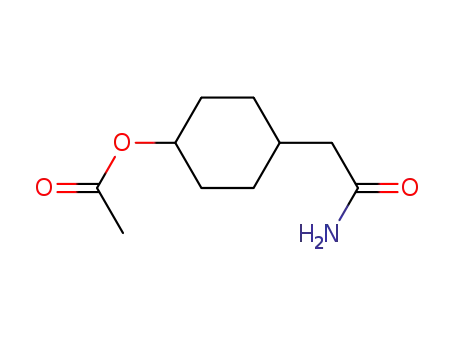 Acetic acid 4-carbamoylmethyl-cyclohexyl ester