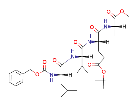 N-benzyloxycarbonyl-L-leucyl-L-valyl-γ-tert-butyl-L-glutamyl-L-alanine methyl ester