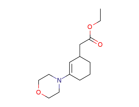 3-Morpholino-2-cyclohexenylessigsaeureethylester