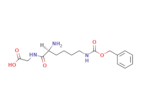N-(N<sup>ε</sup>-carbobenzoxy-L-lysyl)-glycine