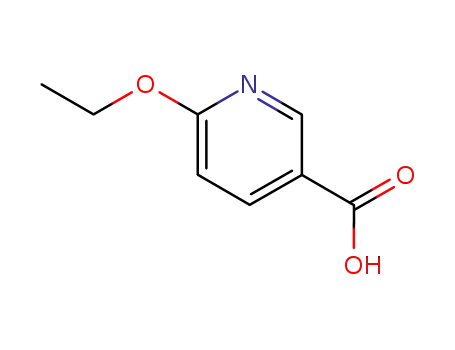 Molecular Structure of 97455-65-7 (6-ethoxynicotinic acid)