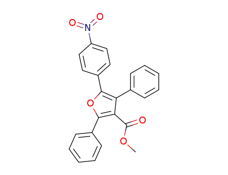 5-(4-Nitro-phenyl)-2,4-diphenyl-furan-3-carboxylic acid methyl ester