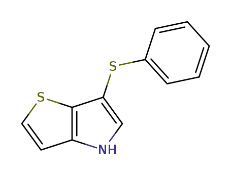 6-(phenylthio)-4H-thieno<3,2-b>pyrrole