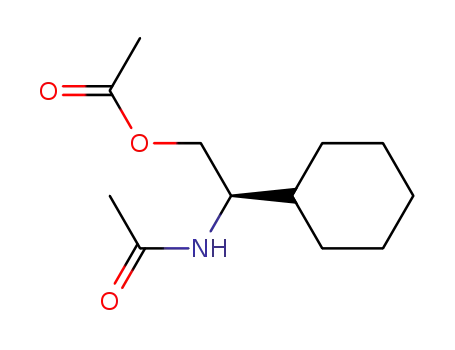 Acetic acid (R)-2-acetylamino-2-cyclohexyl-ethyl ester