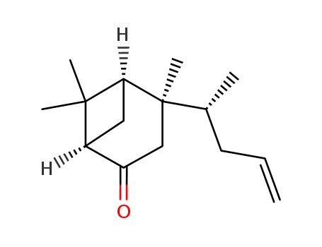 (1R,4R,5R)-4,6,6-Trimethyl-4-<(1R)-1-methyl-3-butenyl>bicyclo<3.1.1>heptan-2-one