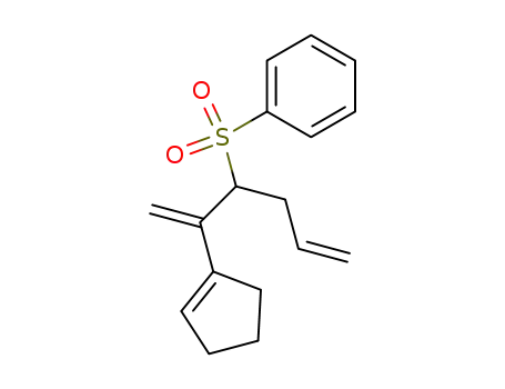 Benzene, [[1-[1-(1-cyclopenten-1-yl)ethenyl]-3-butenyl]sulfonyl]-