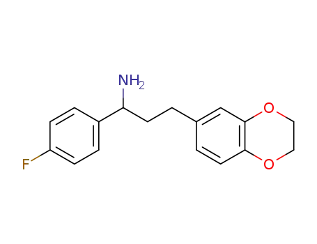 3-(2,3-Dihydro-benzo[1,4]dioxin-6-yl)-1-(4-fluoro-phenyl)-propylamine