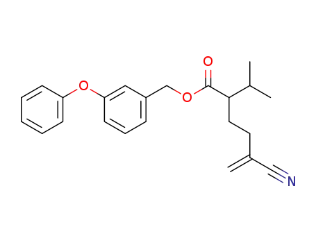 5-Cyano-2-isopropyl-hex-5-enoic acid 3-phenoxy-benzyl ester