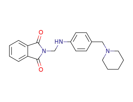 2-[(4-Piperidin-1-ylmethyl-phenylamino)-methyl]-isoindole-1,3-dione