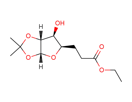 ethyl 5,6-dideoxy-1,2-O-isopropylidene-α-D-xylo-heptofuranuronate