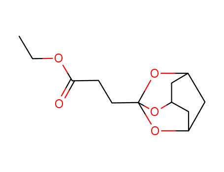 3-(2,4,10-Trioxatricyclo<3.3.1.1<sup>3,7</sup>>dec-3-yl)propansaeure-ethylester