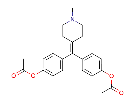 Acetic acid 4-[(4-acetoxy-phenyl)-(1-methyl-piperidin-4-ylidene)-methyl]-phenyl ester
