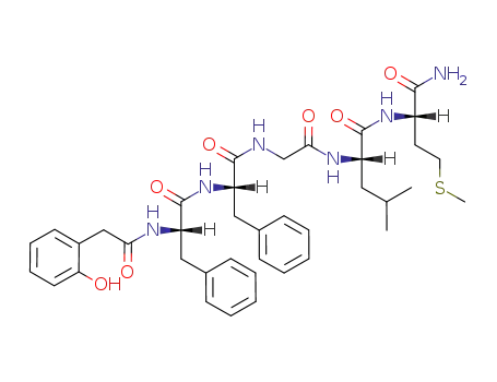Molecular Structure of 119372-38-2 ((S)-2-[2-((S)-2-{(S)-2-[2-(2-Hydroxy-phenyl)-acetylamino]-3-phenyl-propionylamino}-3-phenyl-propionylamino)-acetylamino]-4-methyl-pentanoic acid ((S)-1-carbamoyl-3-methylsulfanyl-propyl)-amide)