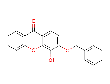 3-benzyloxy-4-hydroxyxanthone