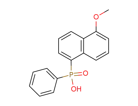 Phosphinic acid, (5-methoxy-1-naphthalenyl)phenyl-