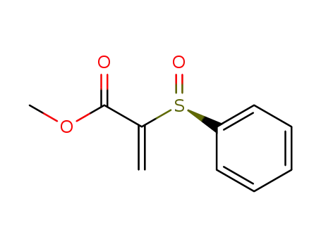 2-<(S)-Phenylsulfinyl>acrylsaeuremethylester