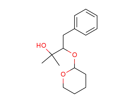2-(α-Benzyl-β-hydroxy-β-methylpropyloxy)tetrahydropyran