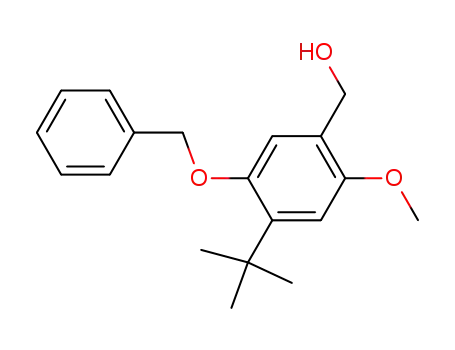 4-benzyloxy-2-hydroxymethyl-5-t-butylanisole
