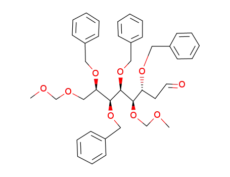 (3R,4R,5R,6S,7R)-3,5,6,7-Tetrakis-benzyloxy-4,8-bis-methoxymethoxy-octanal