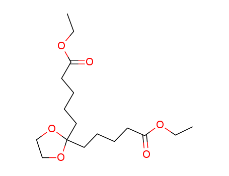 1,3-Dioxolane-2,2-dipentanoic acid, diethyl ester