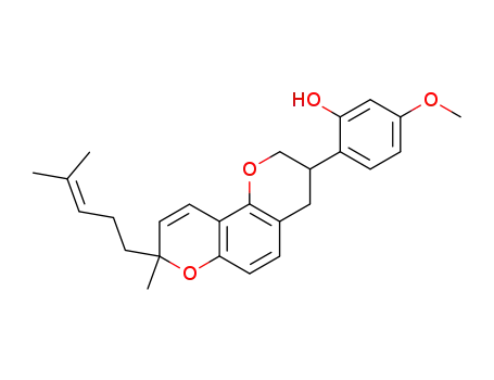 2-[3,4-Dihydro-8-methyl-8-(4-methyl-3-pentenyl)-2H,8H-benzo[1,2-b:3,4-b']dipyran-3-yl]-5-methoxyphenol