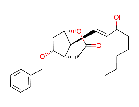 (1S,5S,6R,8S)-6-Benzyloxy-8-((E)-3-hydroxy-oct-1-enyl)-2-oxa-bicyclo[3.2.1]octan-3-one
