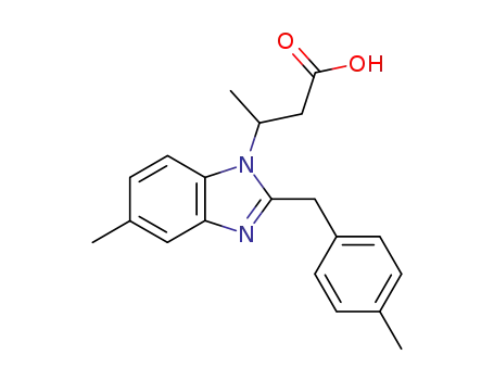 3-[5-Methyl-2-(4-methyl-benzyl)-benzoimidazol-1-yl]-butyric acid