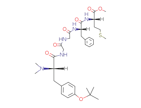 O-tert-Butyl-N,N-dimethyl-L-tyrosyl-glycyl-glycyl-L-phenylalanyl-L-methionin-methylester