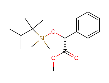 (R)-[Dimethyl-(1,1,2-trimethyl-propyl)-silanyloxy]-phenyl-acetic acid methyl ester