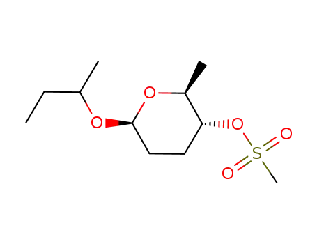 isobutyl 2,3,6-trideoxy-4-O-(methylsulfonyl)-β-DL-erythro-hexopyranoside