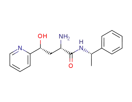 (2S,4R)-2-Amino-4-hydroxy-N-((S)-1-phenyl-ethyl)-4-pyridin-2-yl-butyramide