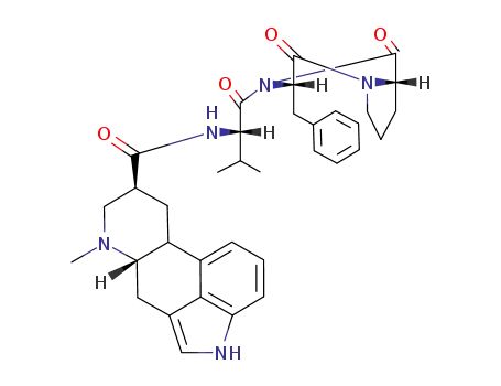 (6aS,9S)-7-Methyl-4,6,6a,7,8,9,10,10a-octahydro-indolo[4,3-fg]quinoline-9-carboxylic acid [(S)-1-((3S,8aS)-3-benzyl-1,4-dioxo-hexahydro-pyrrolo[1,2-a]pyrazine-2-carbonyl)-2-methyl-propyl]-amide