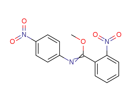methyl N-(p-nitrophenyl)-o-nitrobenzimidate